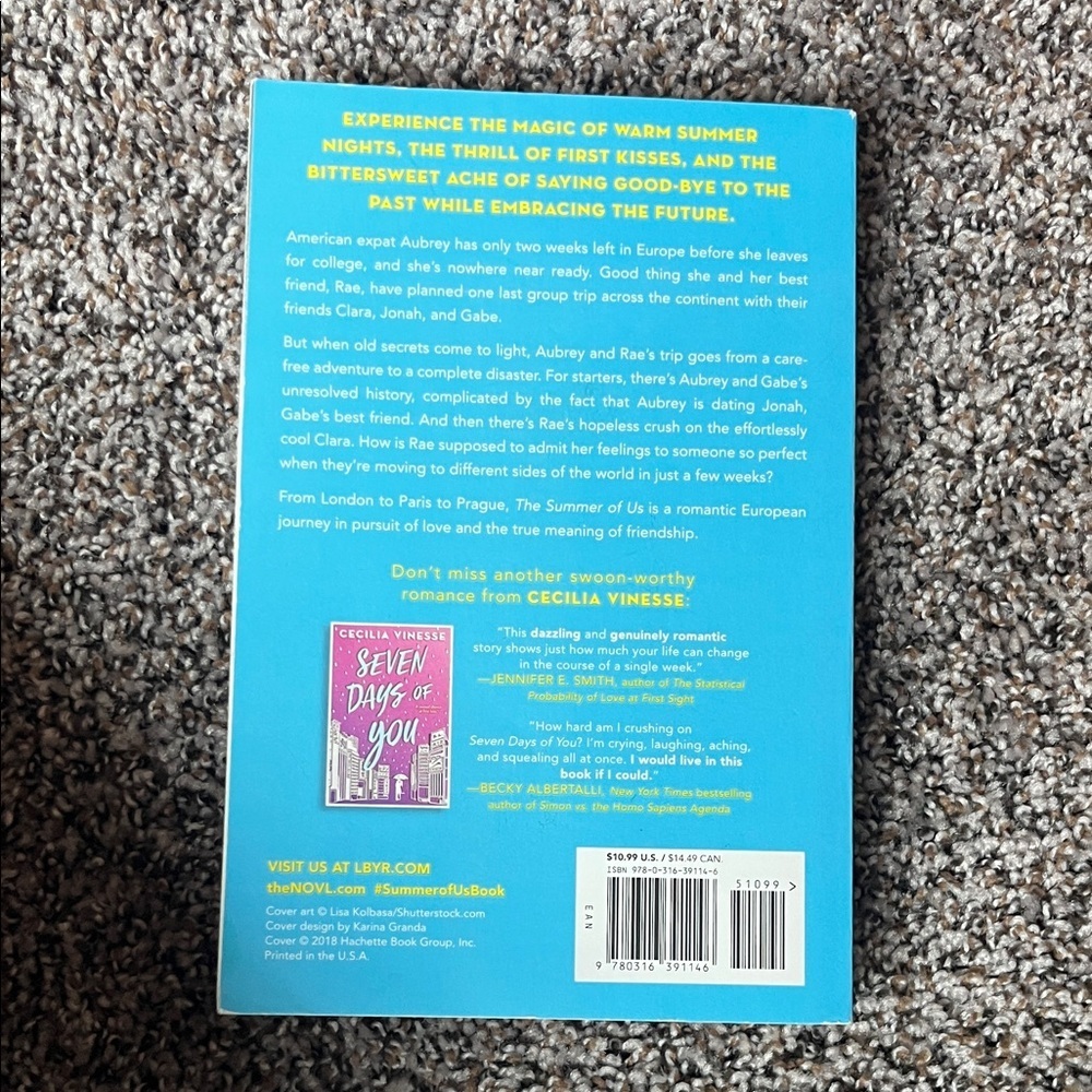 The Summer of Us Book by Cecilia Vinesse - Picture 2 of 3